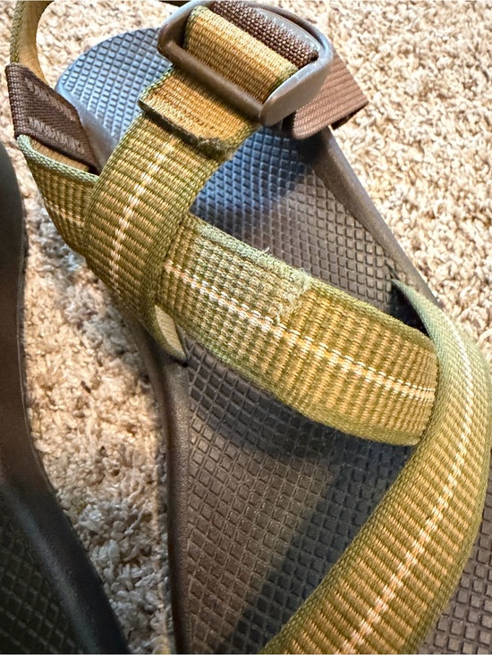 Chaco Z1 Classic Outdoor Sport Hiking Sandals Mens Size 13 Olive Green main image 7